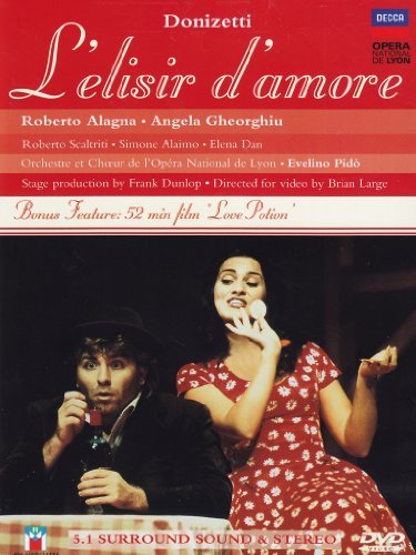 G. Donizetti/L'Elisir D'Amore-Comp Opera@Alagna/Gheorghiu/Scaltriti/@Solti/Opera De Natl Lyon Orch