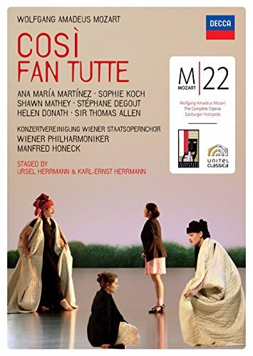 W.A. Mozart Cosi Fan Tutte 2 DVD 
