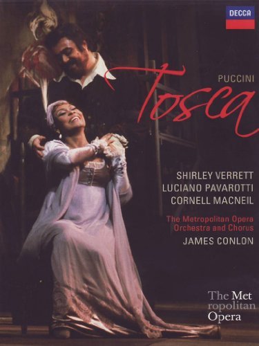 Giacomo Puccini Tosca Pavarotti Verrett Met Opera Ntsc(0) 