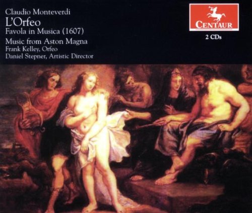 C. Monteverdi L'orfeo Favola In Musica Aston Magna Stepner 2 CD 