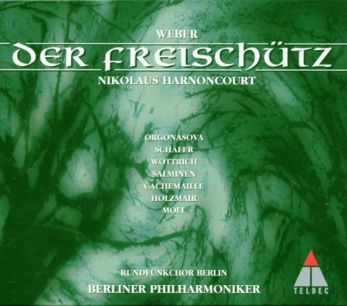 C.M. Von Weber/Der Freischutz@Holzmar/Cachemaille/Orgonasova@Harnoncourt/Berlin Phil