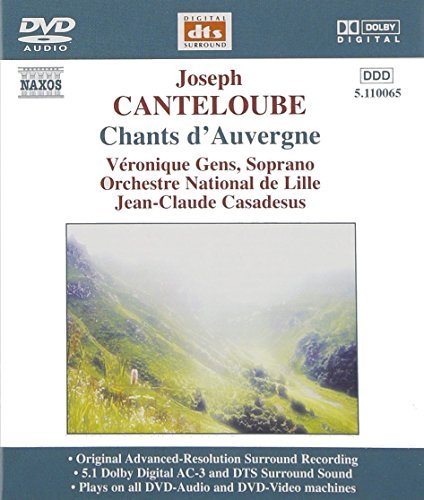J. Canteloube/Chants D'Auvergne@Dvd Audio/Gens(Sop)@Casadesus/Orch National De Lil