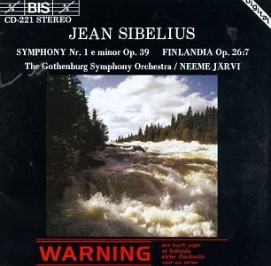 J. Sibelius/Sym 1/Finlandia@Jarvi/Gothenburg So