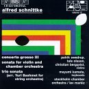 A. Schnittke/Con Grosse/Son Vn/Trio Son@Swedrup/Olsson/Bergquist@Markiz/Stockholm Co