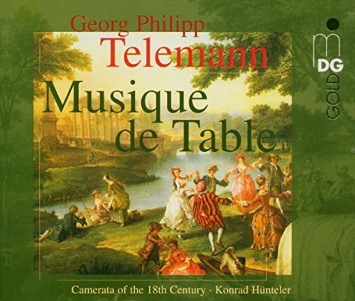 G.P. Telemann/Music De Table-Vol. 1-4@Hunteler/Camerata Off The 18th