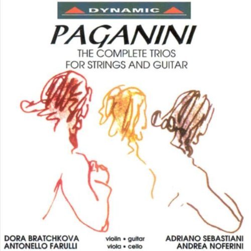 N. Paganini/Comp Trios With Gtr@Hartman (Vn)/&@Sebastiani
