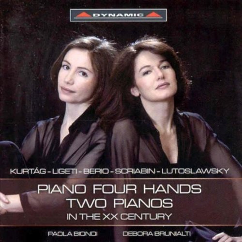 G. Kurtag/Piano Four Hands/Two Pianos In@Biondi (Pno)/Bruniati (Pno)