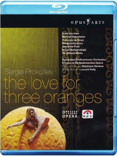 S. Prokofiev Karleken Till De Tre Import Eu Blu Ray 