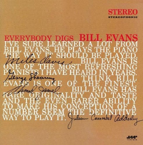 Bill Evans/Everybody Digs Bill Evans@Import-Esp@180gm Vinyl