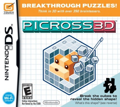 Nintendo Ds Picross 3d 