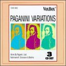 Paganini Variations Paganini Variations Paganini Liszt Rachmaninoff Schumann Brahms 