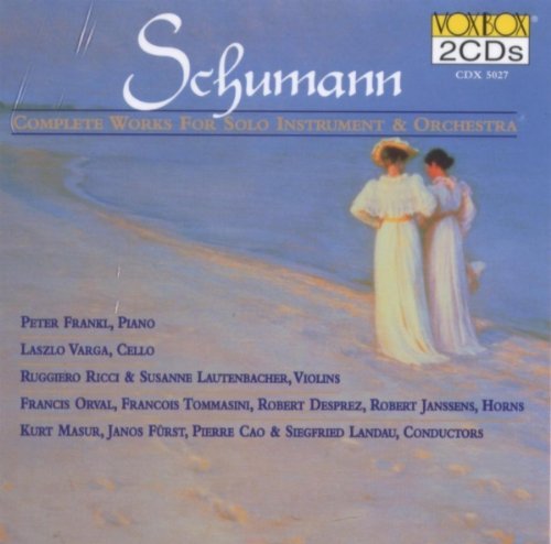 R. Schumann/Works For Solo Instrument & Or@Frankl/Ricci/Varga/Orval/+@Pursl & Cao & Landau/Various