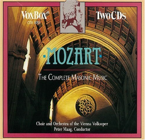 Wolfgang Amadeus Mozart Masonic Music Maag Vienna Volksoper Orch 