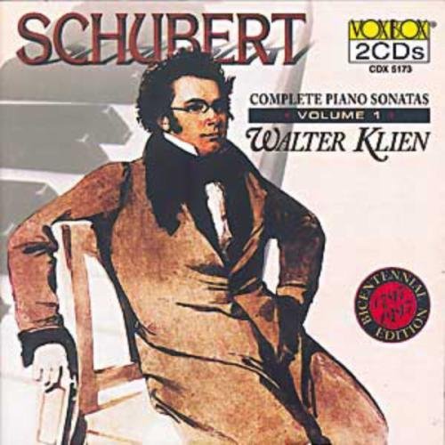 F. Schubert/Vol. 1-Son Pno@Klien*walter (Pno)