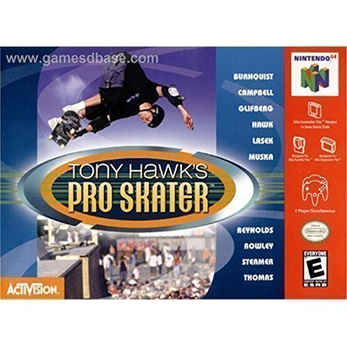 Nintendo 64 Tony Hawk E 