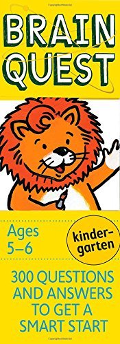 Chris Welles Feder/Brain Quest Kindergarten, Revised 4th Edition@ 300 Questions and Answers to Get a Smart Start