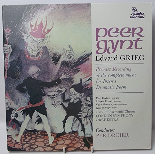 E. Grieg Peer Gynt Comp Carlsen Hansli Hanssen Bjorkoy Dreier London Sym Orch 
