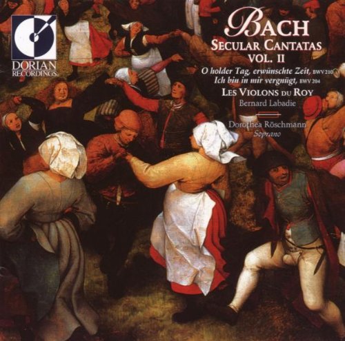 Johann Sebastian Bach/Cant 204/210@Roschmann*dorothea (Sop)@Labadie/Violons Du Roy