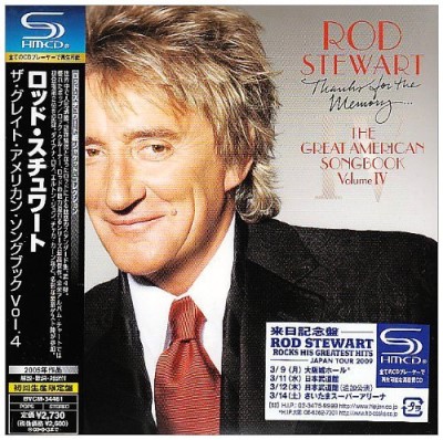 Rod Stewart/Vol. 4-Great American Song Boo@Import-Jpn/Shm-Cd@Lmtd Ed. Paper Sleeve/Incl. Bo