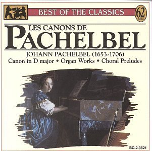 J. Pachelbel/Canon/Organ Works/Choral Prelu@Lehrndorfer/Kunz/Rilling@Guller & Rilling/Various