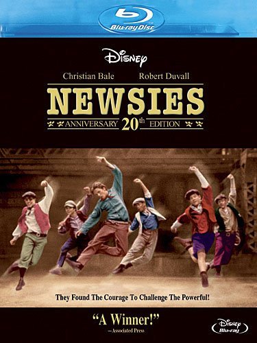 Newsies/Bale/Pullman/Duvall@Blu-Ray@PG