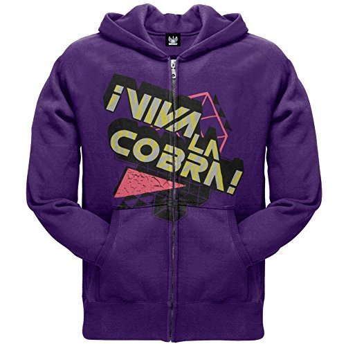 Cobra Starship/Shapes-Zip Hoodie (Purple)@Large