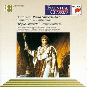 L.V. Beethoven/Con Pno 5/Con Triple@Fleisher/Istomin/Stern/Rose@Ormandy & Szell/Various