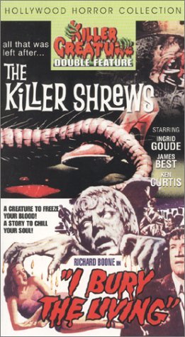 Killer Shrews/I Bury The Livin/Killer Creatures Double Featur@Clr@Nr/2-On-1