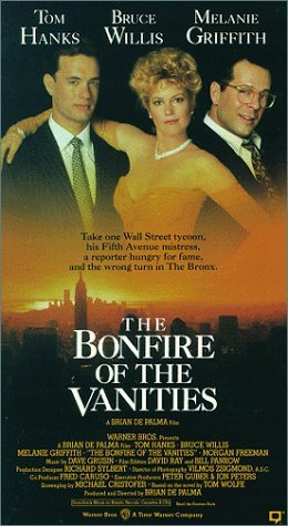 BONFIRE OF THE VANITIES/HANKS/GRIFFITH/WILLIS/FREEMAN/