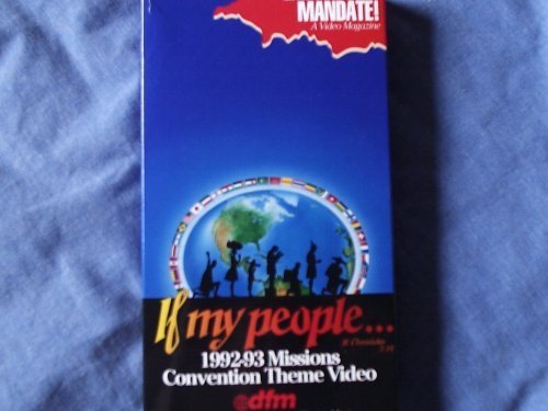 If My People A Concert Of Prayer 1992 93 Missions 
