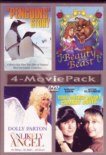 Penguins Story/ Beauty & The Beast/ Unlikely Angel/4 Movie Pack