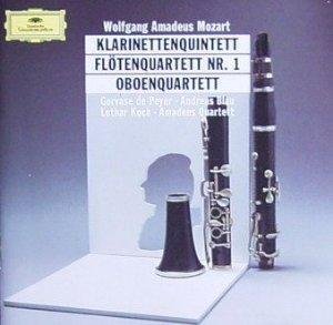 MOZART / BLAU / AMADEUS QUARTE/CLARINET QUINTET / FLUTE QUART