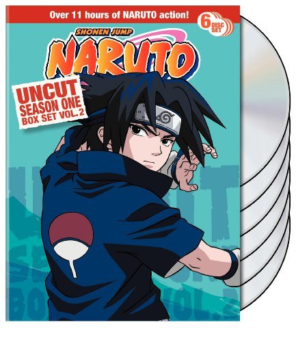 Vol. 2-Season 1/Naruto Uncut@Jpn Lng/Eng Sub@Nr/6 Dvd