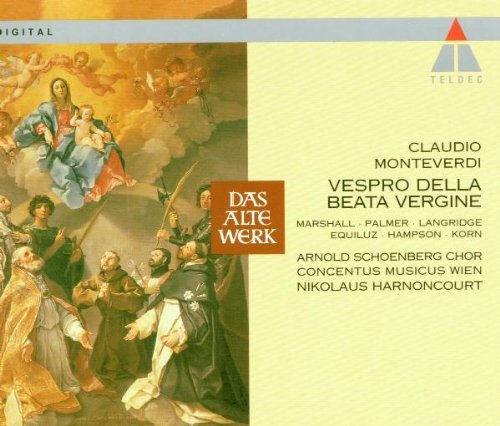 C. Monteverdi/Vespro Della Beata Vergine@Marshall/Palmer/Langridge/Korn@Harnoncourt/Concentus Musicus