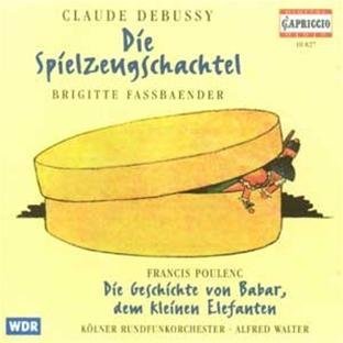 Debussy/Poulenc/Toy-Box/Babar@Fassbaender*brigitte (Mez)@Walter/Cologne Rso