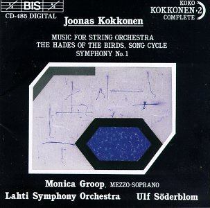 J. Kokkonen/Sym 1/Music For String Orch/Ha