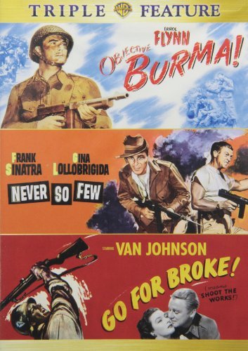 Objective Burma/Never So Few/G/Warner Triple Feature@Clr@Nr/3-On-1