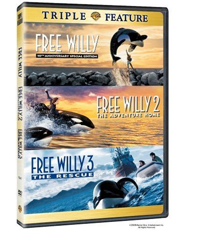 FREE WILLY/FREE WILLY 2/FREE W/WARNER TRIPLE FEATURE