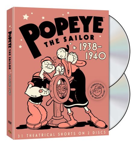 Popeye The Sailor Vol. 2 1938 Popeye The Sailor Nr 2 DVD 