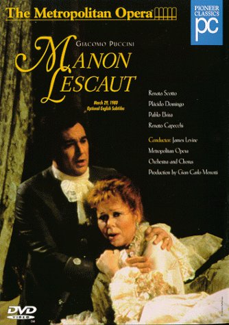 G. Puccini Manon Lescaut Comp Opera Domingo Scotto Levine Met Opera Orch 