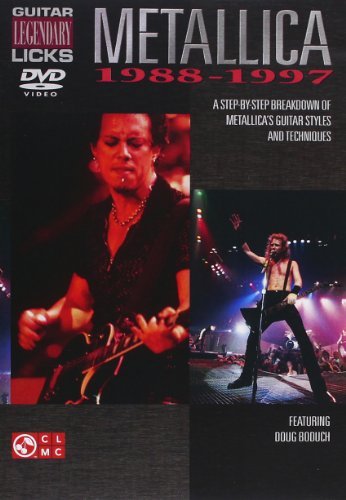Guitar Legendary Licks 1988 97 Metallica Nr 