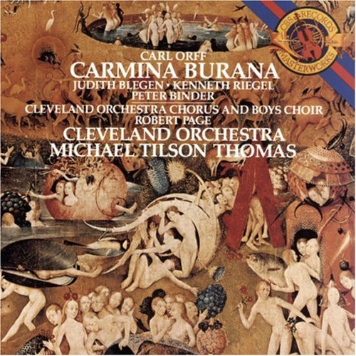 C. Orff/Carmina Burana@Blegen/Riegel/Binder@Tilson Thomas/Cleveland Orch