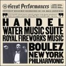 G.F. Handel/Water Music Ste/Fireworks@Boulez/New York Po