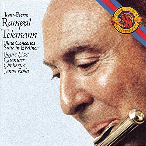 G.P. Telemann/Flute Concertos Suite In E Min@Rampal*jean-Pierre (Fl)@Rolla/Liszt Co