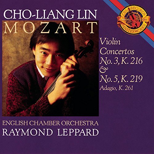 W.A. Mozart/Con Vn 3/5@Lin*cho-Liang (Vn)@Leppard/English Co
