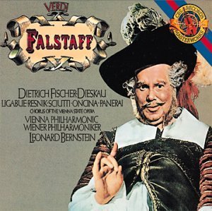 G. Verdi Falstaff Comp Opera Fischer Dieskau Ligabue Resnik Bernstein Vienna State Opera 