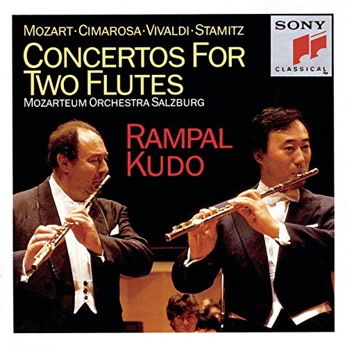 Mozart/Cimarosa/Vivaldi/&/Concertos For Two Flutes@Rampal (Fl)/Kudo (Fl)@Rampal/Mozarteum Orch Salzburg