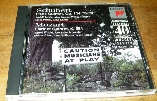 Schubert/Mozart/Clarinet@Serkin/Laredo/Wright/&