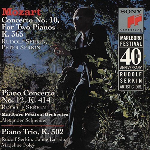 Wolfgang Amadeus Mozart/Concerto No 10 For Two Pianos@Serkin*r. & P./Laredo/Foley@Schneider/Marlboro Fest Orch