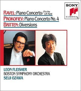 Ravel/Prokofiev/Britten/Con Pno Left Hand/Con Pno 4/Di@Fleisher*leon (Pno)@Ozawa/Boston So